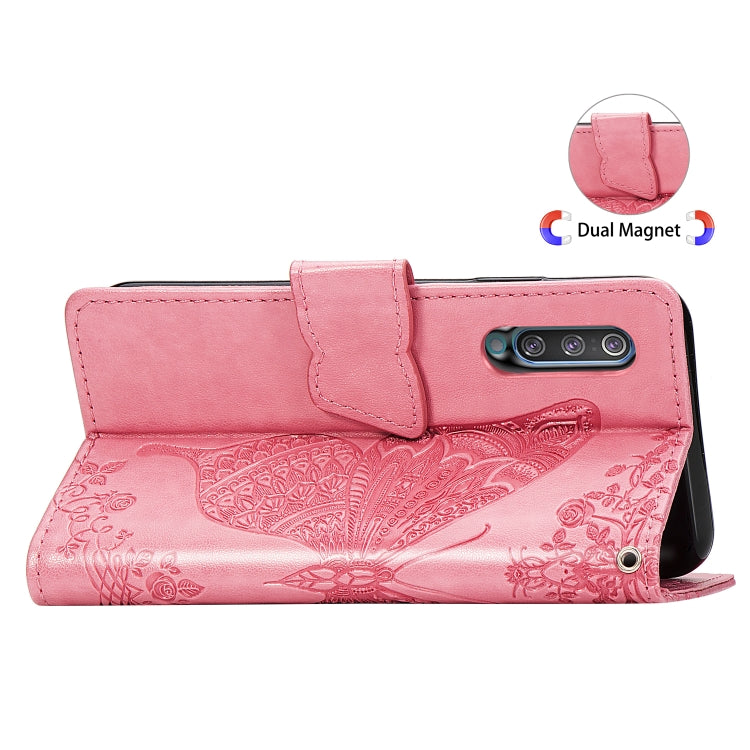 Butterfly Love Flowers Embossing Horizontal Flip Leather Case for Galaxy A70, with Holder & Card Slots & Wallet & Lanyard Butterfly Love Flowers Embossing Horizontal Flip Leather Case for Galaxy A70, with Holder & Card Slots & Wallet & Lanyard
