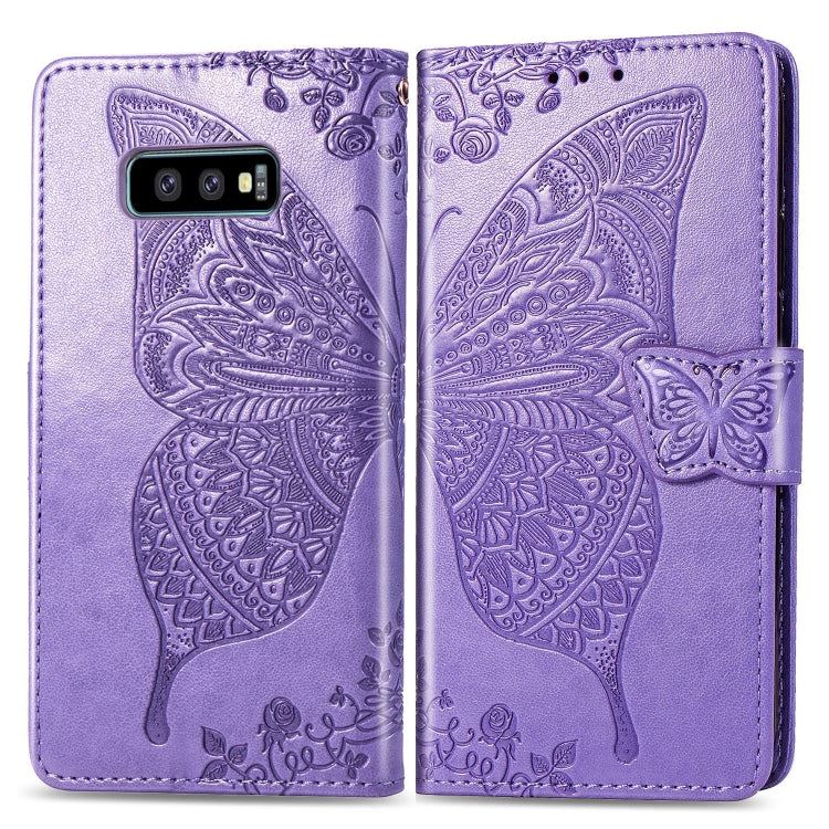 Butterfly Love Flowers Embossing Horizontal Flip Leather Case for Galaxy S10e, with Holder & Card Slots & Wallet & Lanyard Butterfly Love Flowers Embossing Horizontal Flip Leather Case for Galaxy S10e, with Holder & Card Slots & Wallet & Lanyard