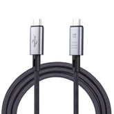 40Gbps 8K USB-C/Type-C to USB-C/Type-C Video Cable Compatible with USB 4, Length: 1m, 40Gbps Type-C to Type-C