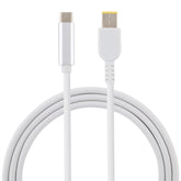 USB-C / Type-C to Big Square Male Laptop Power Charging Cable for Lenovo, Cable Length: about 1.5m
