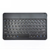 X3 10 inch Universal Tablet Round Keycap Wireless Bluetooth Keyboard