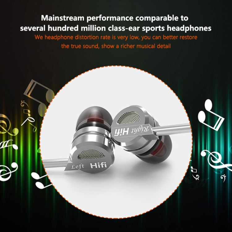 QKZ DM9 High-quality In-ear All-metal Sports Music Headphones, Microphone Version QKZ DM9 High-quality In-ear All-metal Sports Music Headphones, Microphone Version