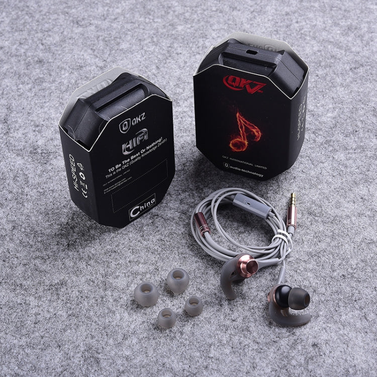 QKZ EQ1 CNC Metal Shark Fin Headphones Sports Music Headphones, Microphone Version QKZ EQ1 CNC Metal Shark Fin Headphones Sports Music Headphones, Microphone Version