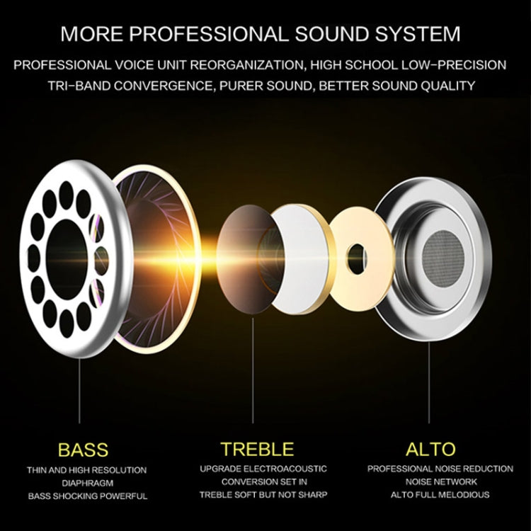 QKZ EQ1 CNC Metal Shark Fin Headphones Sports Music Headphones, Microphone Version QKZ EQ1 CNC Metal Shark Fin Headphones Sports Music Headphones, Microphone Version