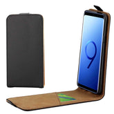 For Galaxy S9+ Vertical Flip Leather Protective Back Cover Case with Card Slot
