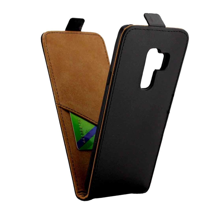 For Galaxy S9+ Vertical Flip Leather Protective Back Cover Case with Card Slot For Galaxy S9+ Vertical Flip Leather Protective Back Cover Case with Card Slot