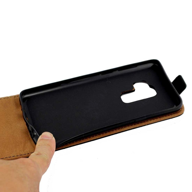 For Galaxy S9+ Vertical Flip Leather Protective Back Cover Case with Card Slot For Galaxy S9+ Vertical Flip Leather Protective Back Cover Case with Card Slot