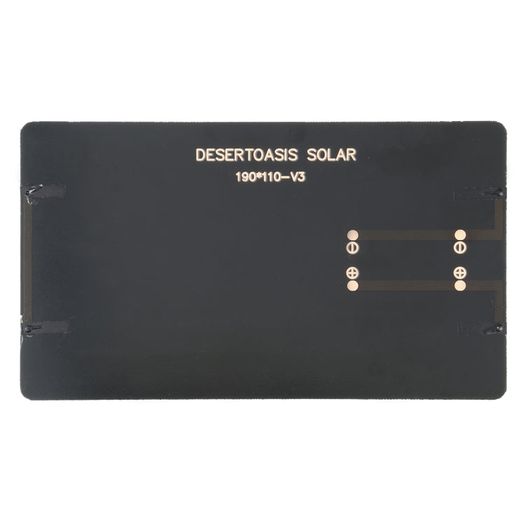 5V 3W 600mAh DIY Sun Power Battery Solar Panel Module Cell, Size: 110 x 190mm, 5V 3W 600mAh 110 x 190mm 5V 3W 600mAh DIY Sun Power Battery Solar Panel Module Cell, Size: 110 x 190mm, 5V 3W 600mAh 110 x 190mm