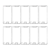 10 PCS for Sony Xperia XZ Premium Front Housing Adhesive, For Sony Xperia XZ Premium