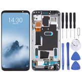 LCD Screen and Digitizer Full Assembly with Frame for Meizu 16 / 16th / M882H / M882Q, For Meizu 16 / 16th