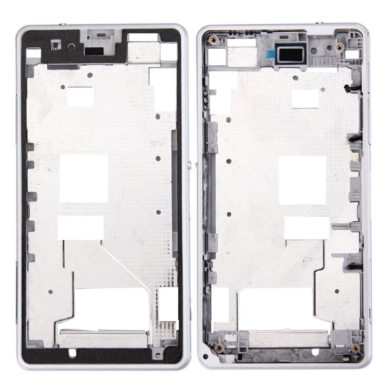 Front Housing LCD Frame Bezel for Sony Xperia Z1 Compact / Mini, For Xperia Z1 Compact / Front