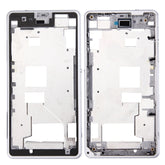 Front Housing LCD Frame Bezel for Sony Xperia Z1 Compact / Mini, For Xperia Z1 Compact / Front