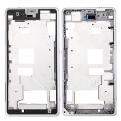 Front Housing LCD Frame Bezel for Sony Xperia Z1 Compact / Mini, For Xperia Z1 Compact / Front