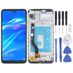 LCD Screen and Digitizer Full Assembly with Frame for Huawei Y7 (2019)(High Version)