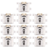 10 piezas de conector de puerto de carga para Huawei Nova 2 Lite, para Huawei Nova 2 Lite