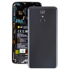 Battery Back Cover with Camera Lens & Fingerprint Sensor for LG Q7 / Q7+, For LG Q7, For LG Q7 (Purple)