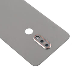 Battery Back Cover for Nokia 7.1, For Nokia 7.1(Silver)