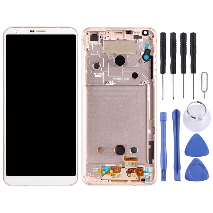 LCD Screen and Digitizer Full Assembly with Frame For LG G6 / H870 / H870DS / H872 / LS993 / VS998 / US997 LCD Screen and Digitizer Full Assembly with Frame For LG G6 / H870 / H870DS / H872 / LS993 / VS998 / US997