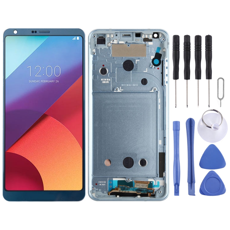 LCD Screen and Digitizer Full Assembly with Frame For LG G6 / H870 / H870DS / H872 / LS993 / VS998 / US997 LCD Screen and Digitizer Full Assembly with Frame For LG G6 / H870 / H870DS / H872 / LS993 / VS998 / US997