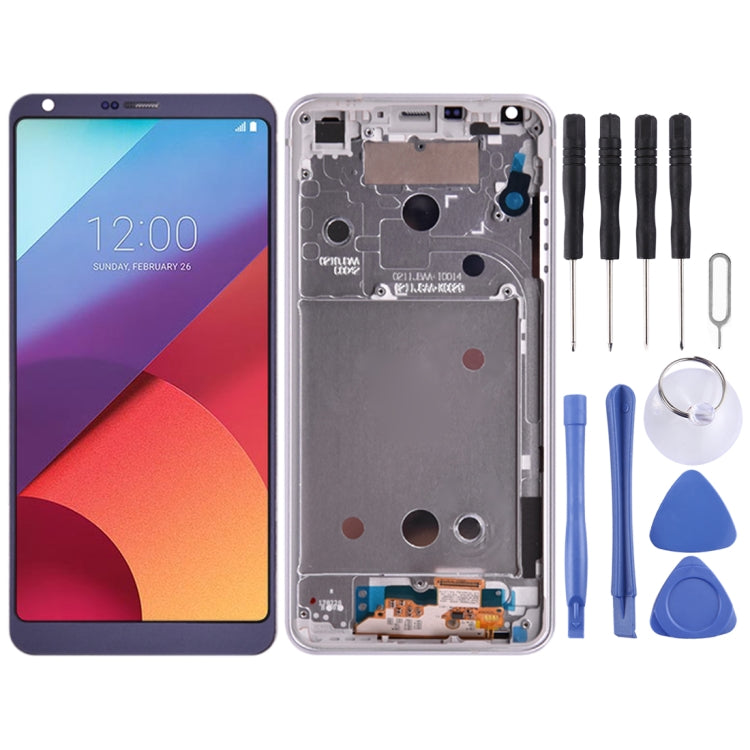 LCD Screen and Digitizer Full Assembly with Frame For LG G6 / H870 / H870DS / H872 / LS993 / VS998 / US997 LCD Screen and Digitizer Full Assembly with Frame For LG G6 / H870 / H870DS / H872 / LS993 / VS998 / US997