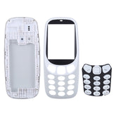 Komplette Gehäuseabdeckung mit Tastatur für Nokia 3310, Für Nokia 3310, Für 3310 (Grau), Für 3310 (Gelb)