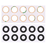 10 PCS Back Camera Lens with Sticker for Google Pixel 2 XL