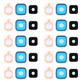 For Galaxy Alpha / G850 10pcs Back Camera Bezel & Lens Cover with Sticker