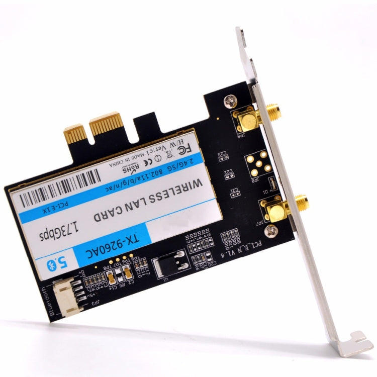 TX-9260AC Wireless-AC Dualband 802.11ac 1730Mbps Desktop PCI-e WLAN-Adapter + Bluetooth 5.0 WLAN-Netzwerkkarte für Intel 9260ac, TX-9260AC 1730Mbps TX-9260AC Wireless-AC Dualband 802.11ac 1730Mbps Desktop PCI-e WLAN-Adapter + Bluetooth 5.0 WLAN-Netzwerkkarte für Intel 9260ac, TX-9260AC 1730Mbps
