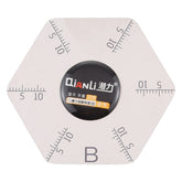 Qianli Hexagram Shape Pry Opening Tool With Scales, Hexagram