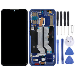 AMOLED Material LCD Screen and Digitizer Full Assembly with Frame for ZTE Axon 10 Pro (4G Version)