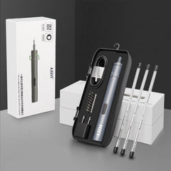 A-012 Rechargeable Lithium Battery Rechargeable Electric Drill Cordless Screwdriver Set with 8 Gear Torsion