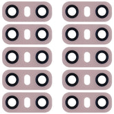 10 PCS Back Camera Lens with Adhesive for LG G6 H870/H871/H872/ LS993, LG G6 (Pink), LG G6 (Gold)