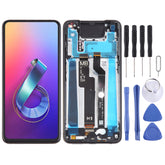 LCD Screen and Digitizer Full Assembly with Frame for Asus Zenfone 6 ZS630KL I01WD