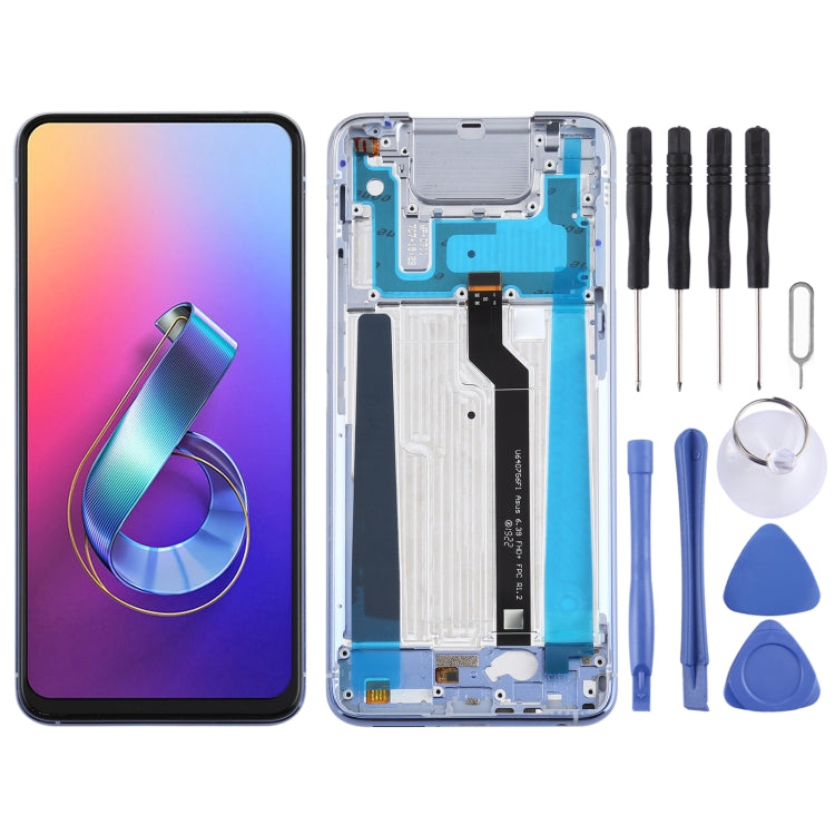 LCD Screen and Digitizer Full Assembly with Frame for Asus Zenfone 6 ZS630KL I01WD LCD Screen and Digitizer Full Assembly with Frame for Asus Zenfone 6 ZS630KL I01WD