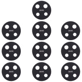 10 PCS Rückkameraobjektiv für Nokia 7.2 / 6.2 TA-1196 TA-1198 TA-1200 TA-1187 TA-1201, für Nokia 7.2 / 6.2