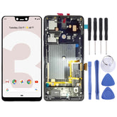 LCD Screen and Digitizer Full Assembly with Frame for Google Pixel 3 XL