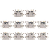 For Meizu Meilan 6 10pcs Charging Port Connector, For Meizu Meilan 6