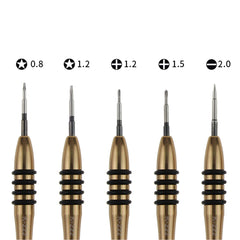 Kaisi K-5222 7 in 1 Plastic Opening Pick + Precision Screwdriver Set Tablet PC Cell Phone Repair Kit, K-5222