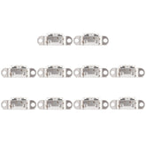 Para Vivo Y31 / Y35 / Y51 / Y37 / V3 10 piezas Conector de puerto de carga, para Vivo Y31