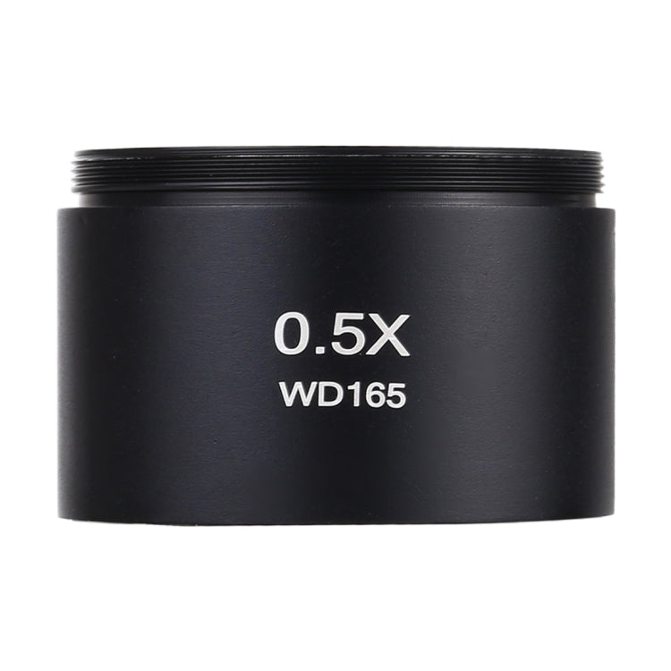 Stereo Microscopes Auxiliary Objective Lens Barlow Lens Magnifier 0.5X WD165, 0.5X WD165 Stereo Microscopes Auxiliary Objective Lens Barlow Lens Magnifier 0.5X WD165, 0.5X WD165