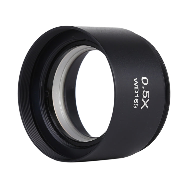 Stereo Microscopes Auxiliary Objective Lens Barlow Lens Magnifier 0.5X WD165, 0.5X WD165 Stereo Microscopes Auxiliary Objective Lens Barlow Lens Magnifier 0.5X WD165, 0.5X WD165