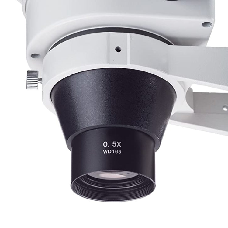 Stereo Microscopes Auxiliary Objective Lens Barlow Lens Magnifier 0.5X WD165, 0.5X WD165 Stereo Microscopes Auxiliary Objective Lens Barlow Lens Magnifier 0.5X WD165, 0.5X WD165