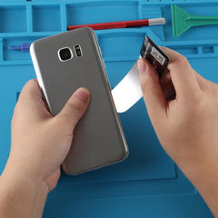 10 PCS QIANLI Ultra Thin Curved Screen Pry Spudger Disassembling Card