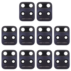 10 PCS Back Camera Lens for Xiaomi Redmi 10X 5G/Redmi 10X Pro 5G, For Xiaomi Redmi 10X 5G