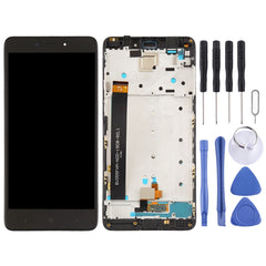 LCD Screen and Digitizer Full Assembly with Frame for Xiaomi Redmi Note 4, For Xiaomi Redmi Note 4