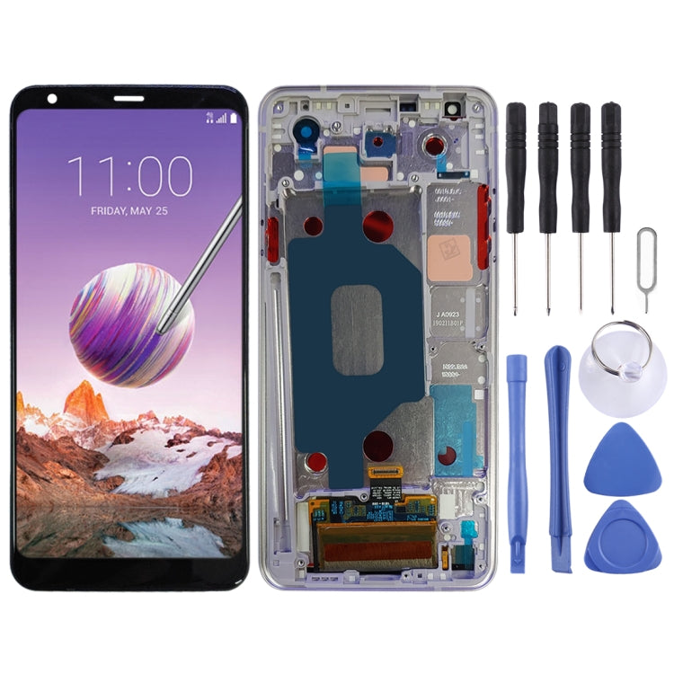 LCD Screen and Digitizer Full Assembly with Frame for LG Stylo 4 / Q Stylo 4 / Q710 / Q710MS / Q710CS LCD Screen and Digitizer Full Assembly with Frame for LG Stylo 4 / Q Stylo 4 / Q710 / Q710MS / Q710CS