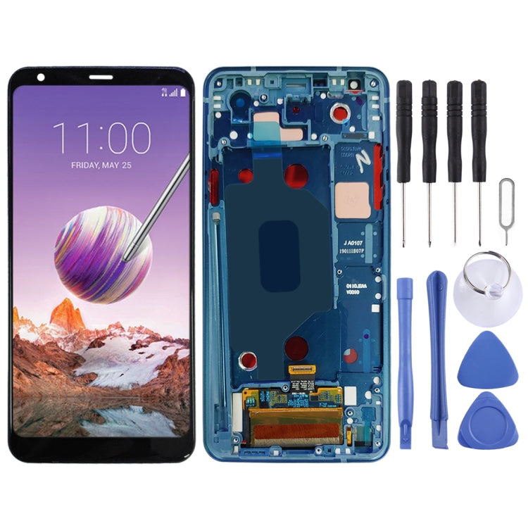 LCD Screen and Digitizer Full Assembly with Frame for LG Stylo 4 / Q Stylo 4 / Q710 / Q710MS / Q710CS LCD Screen and Digitizer Full Assembly with Frame for LG Stylo 4 / Q Stylo 4 / Q710 / Q710MS / Q710CS