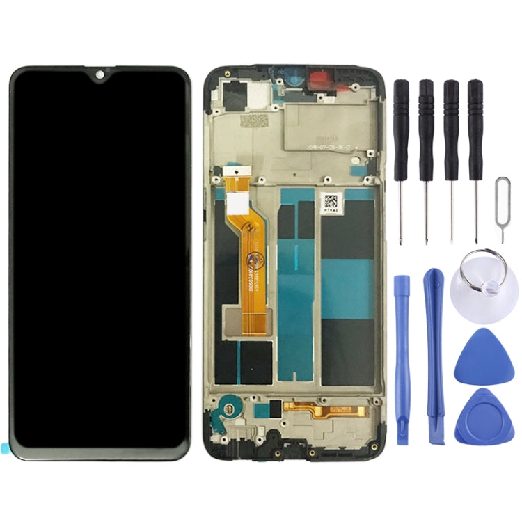 LCD Screen and Digitizer Full Assembly with Frame for OPPO A7X / F9 / F9 Pro / Realme 2 Pro LCD Screen and Digitizer Full Assembly with Frame for OPPO A7X / F9 / F9 Pro / Realme 2 Pro