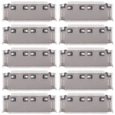 For Galaxy Note LTE 10.1 / N8020 10pcs Charging Port Connector