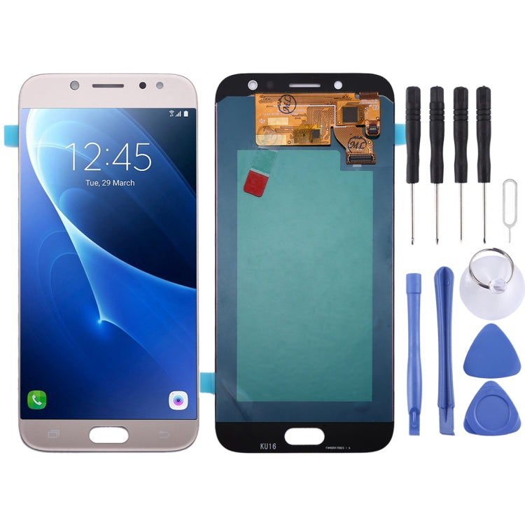 Oled Material LCD Screen and Digitizer Full Assembly for Galaxy J7 (2017) / J7 Pro, J730F/DS, J730FM/DS Oled Material LCD Screen and Digitizer Full Assembly for Galaxy J7 (2017) / J7 Pro, J730F/DS, J730FM/DS